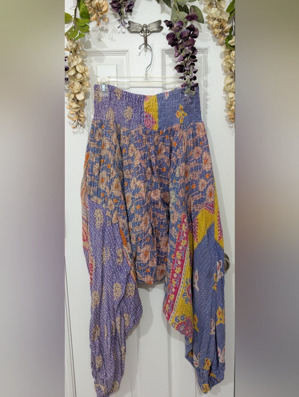 Kantha Bae Floral Harem Pants